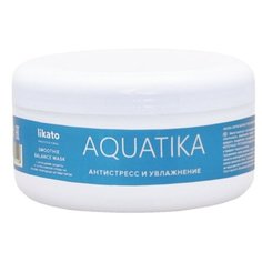 Likato Professional/ Маска AQUATIKA для увлажнения и защиты и красоты натуральных волос. С маслом конопли, бетаином и глицирином. 250 мл.