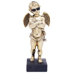 KARE Design Статуэтка Cool Angel, коллекция "Крутой ангел" 12*29*9, Полирезин, Золотой