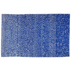 KARE Ковер Pixel, коллекция "Пиксель" 240*1*170, Коровья шкура, Синий