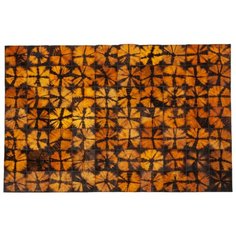 KARE Ковер Batik, коллекция "Батик" 240*1*170, Коровья шкура, Оранжевый
