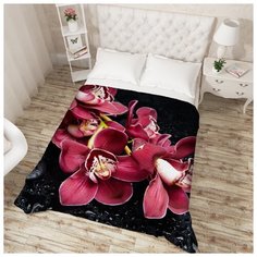 Покрывало "Распустившаяся орхидея" Евро Сирень