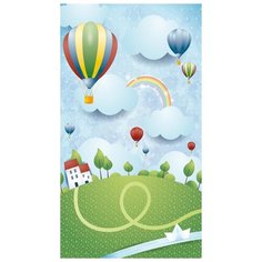 Супермоющиеся антивандальные фотообои Антимаркер, Воздушная Страна, 1-A-166, 150х270 см