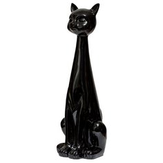 Статуэтка Garda Decor "Черный кот" 29141/9