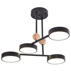 Люстра"LED" 7832HX/4 BK ЭлисСвет