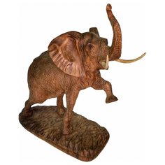Статуэтка "Слон с поднятой ногой" Just Wood