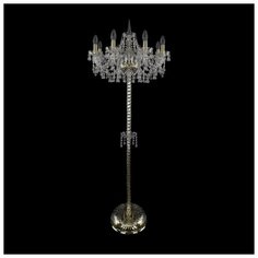 Торшер 1410T2/8/195-160 G V0300 Bohemia Ivele Crystal