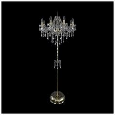 Торшер 1415T2/8/200-160 G Bohemia Ivele Crystal