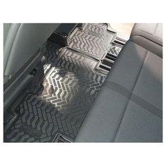 Ковры салонные модельные (высокий борт, 2ой ряд) Aileron 61437 Peugeot Traveller 1 поколение [2016-...]