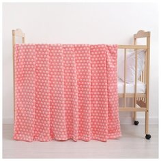 Плед Крошка Я "Звездочки" розовый 160*200 см (3899399)