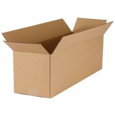 Картонная коробка 60х20х20 см. для хранения, нагрузка 15 кг. 10 шт. РОНБЕЛ