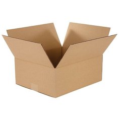 Картонная коробка 33х33х13,2 см. для хранения, нагрузка 8 кг. 10 шт. РОНБЕЛ