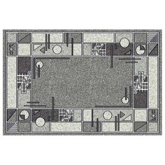 КОВЕР БЦФ "SILVER" 0,8*1,5 М ALBINA 3 GRAY "МЕРИНОС" Merinos