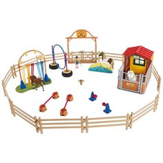 Прыжки в конюшне SCHLEICH (72149)