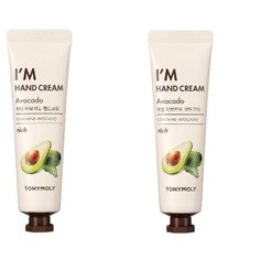 TONYMOLY Питательный крем для рук с экстрактом авокадо I’M HAND CREAM Avocado 2 шт.