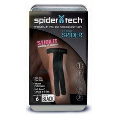 Тейп преднарезанный для локтевой части Everlast, 6шт. черн.