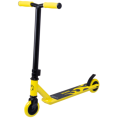 Самокат трюковый XAOS Bonfire Yellow 100 мм