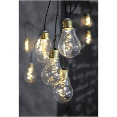 Гирлянда светодионая GLOW 10-LIGHT, длина - 3,6 м, 10 ламп, 476-33 Star Trading