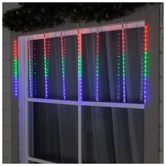 Гирлянда 3 м с насад. УМС "Сосульки 45 см спираль", LED-36-220V, МУЛЬТИ 4588014 Luazon Lighting