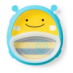 Тарелка 2 в 1 "Пчела" Skip HOP