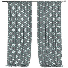 Фотошторы "Мади", 145*260 см, 2 шт. Сирень