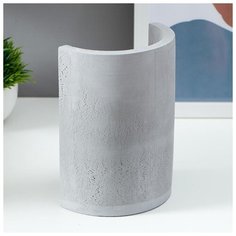 Лампа настольная Risalux Е27, 60 Вт, серый, 10*13,5*18 см