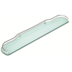 Полка для ванной комнаты стеклянная 08.НН-207 Аквалиния