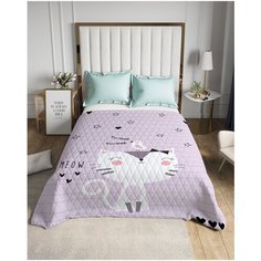 Покрывало стеганое Сирень 1,5-спальное 20472 (145*210 см.)