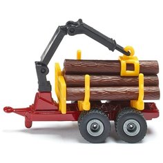 Прицеп SIKU для перевозки леса с манипулятором (1078P)