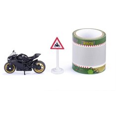 Мотоцикл SIKU Ducati Panigale 1299 с трассой (1601)