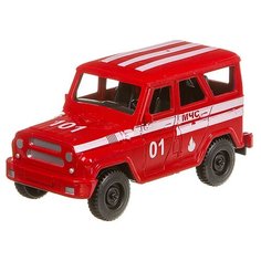 Инерционная машина YAKO "Автобус пожарный Yako Toys" (В95578)