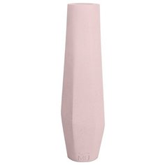 Ваза для цветов Megan L, 35x10x4, экобетон, розовая Musko