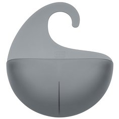 Органайзер для ванной SURF XL, прозрачно-серый Koziol
