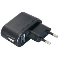 Зарядное устройство Hama для universal черный USB от сети 5В/1А (00012108)