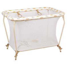 Манеж Polini kids Disney baby Classic Бэмби, бежевый