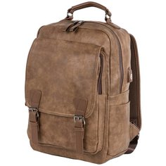 Городской рюкзак П0272 коричневый Polar