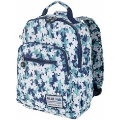Городской рюкзак 18263s белые цветы Polar