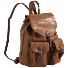 Городской рюкзак 68501 коричневый Polar