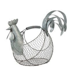 Корзина Курочка 55x21x36 см, Glasar ГЛАСАР