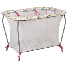 Манеж Polini kids Classic Собачки, розовый