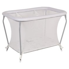 Манеж Polini kids Classic Бегемотик, серый