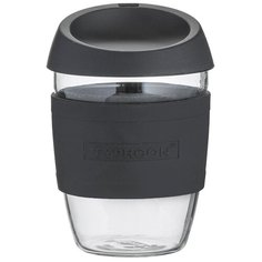 Кружка Typhoon для кофе, стекло, 400 мл, черная (1401.470V)