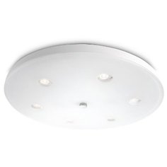 Светильник настенно-потолочный Philips Syma D240мм 6x2.5Вт 110Лм LED 230В IP20 Алюминий /Стекло Димм 32158/31/16