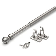 Карниз Кафе LM DECOR KF103 60-80см Шар рифленый, САТИН