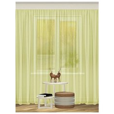 Тюль микровуаль МИЛИСА " Светло золотистый " 300х290 см