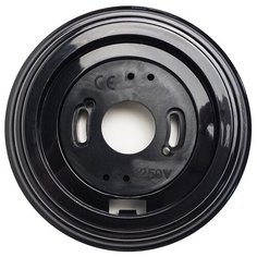 Рамка пластиковая АБС 1-я цвет Черный (упаковка 5 шт) Edisel