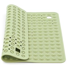 Противоскользящий коврик для душа Tatkraft Detail Green, 60x60 см