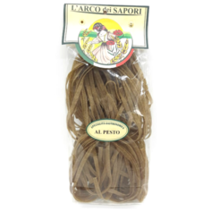 Цветная паста тальятелле песто Pastificio Curti 250 г