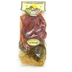 Цветная паста тальятелле 5 вкусов Pastificio Curti 250 г