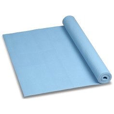 Коврик для йоги и фитнеса INDIGO PVC YG03 173*61*0,3 см Голубой