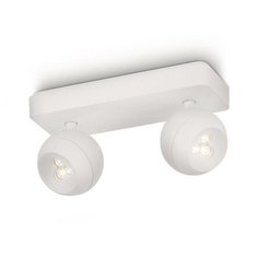 Светильник потолочный Philips Universa LED 2x7.5Вт 290Лм 230В IP20 Белый Алюминий L212мм 57946/31/16
